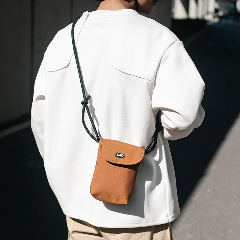 

Japanese-style crossbody bag, trendy men's brand, casual and versatile multi-functional single shoulder bag, men's messenger bag