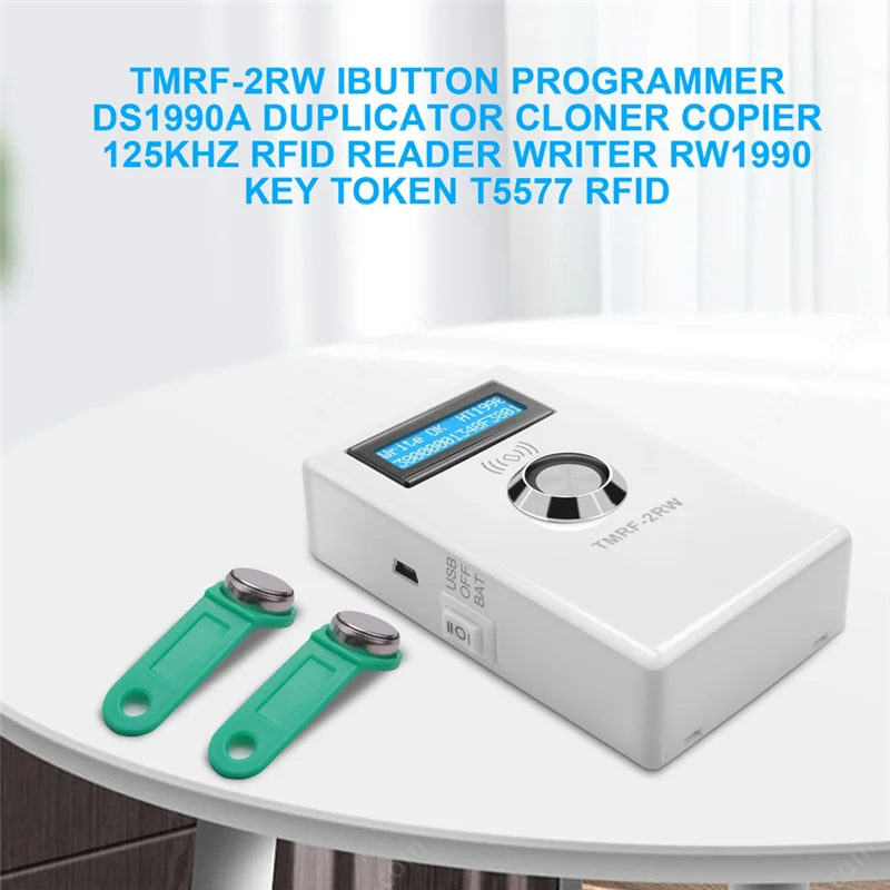M07K-TMRF-2RW Ibutton Programmierer DS1990A Duplikator Cloner Kopierer 125 Khz RFID Reader Writer RW1990 Schlüssel T5577 RFID