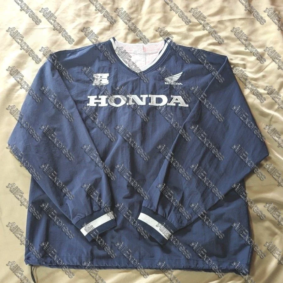 

Футболка Honda для гонок с длинными рукавами для внедорожного мотоцикла, быстросохнущая уличная футболка для горного велосипеда, дышащая спортивная одежда для мужчин