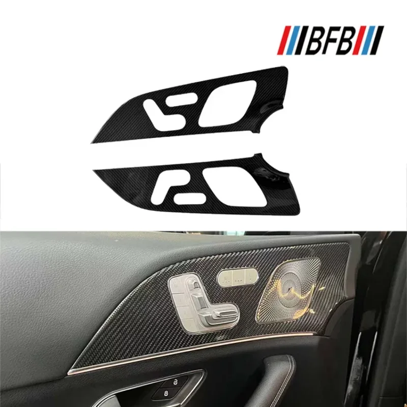 

For Mercedes-Benz GLE Real Dry Carbon Fiber 19-22 Interior Central Control Instrument Door Gear Panel Modification Accessories