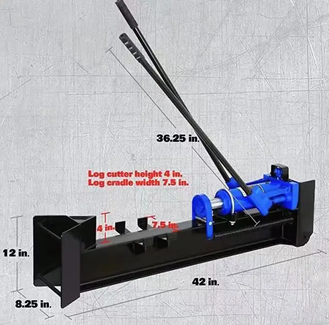 Hydraulic Firewood Processor Timber Cutter Wood Log Splitter and Chipper for Firewood and Shredding Needs