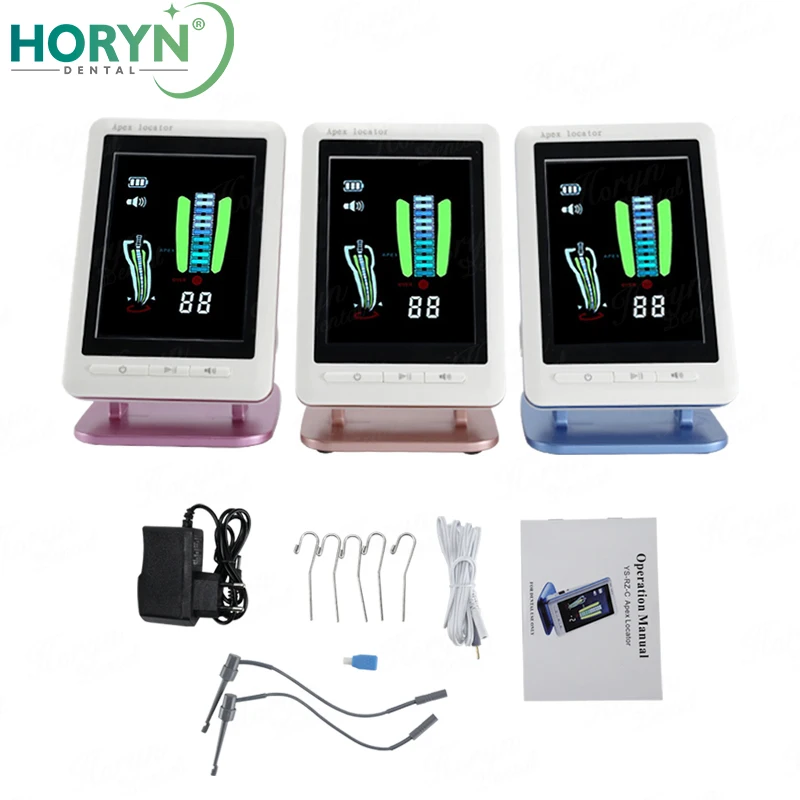 Dental Supply Best Colorful  Endo Endodontic With Cable Wire 4.5 Inch LCD Screen Apex Locator Root Canal Meter