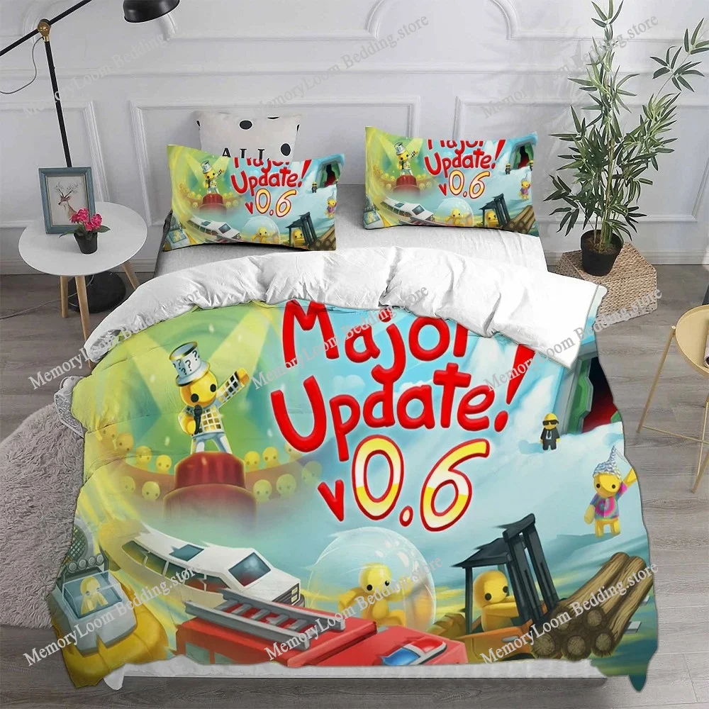 

3D Print Wobbly & Life Single Twin Full Queen King Size Quilt Anime Bed Cover Pillow Case Duvet Cover Bedding Sets