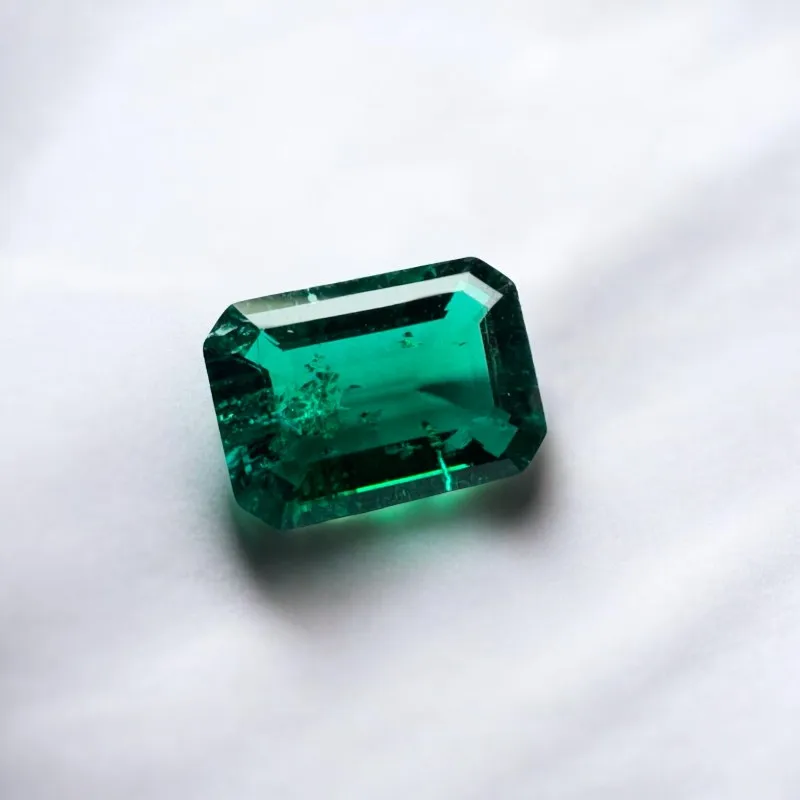 Lab Grown Emerald Zambia Green Color Loose Gemstones for Diy Jewelry Making Selectable  AGL Certificate
