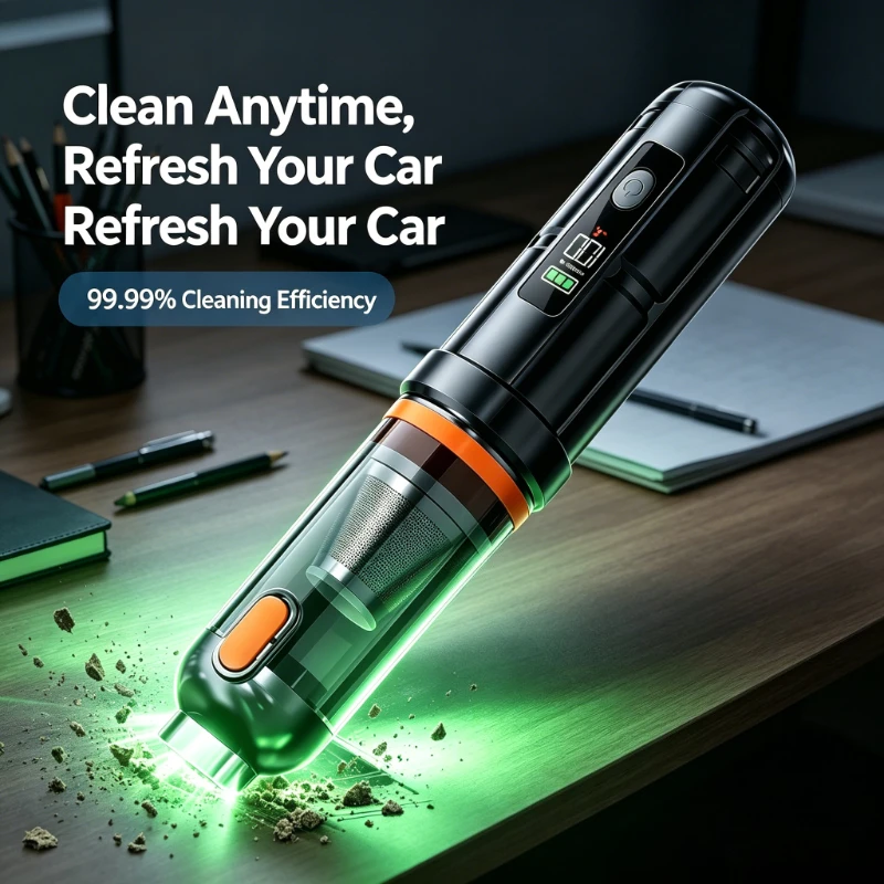 17000PA Car Vacuum Cleaner with Brushless Motor Handheld Vacuum Portable Cordless Compressed Air Duster for Car Home Office Pet