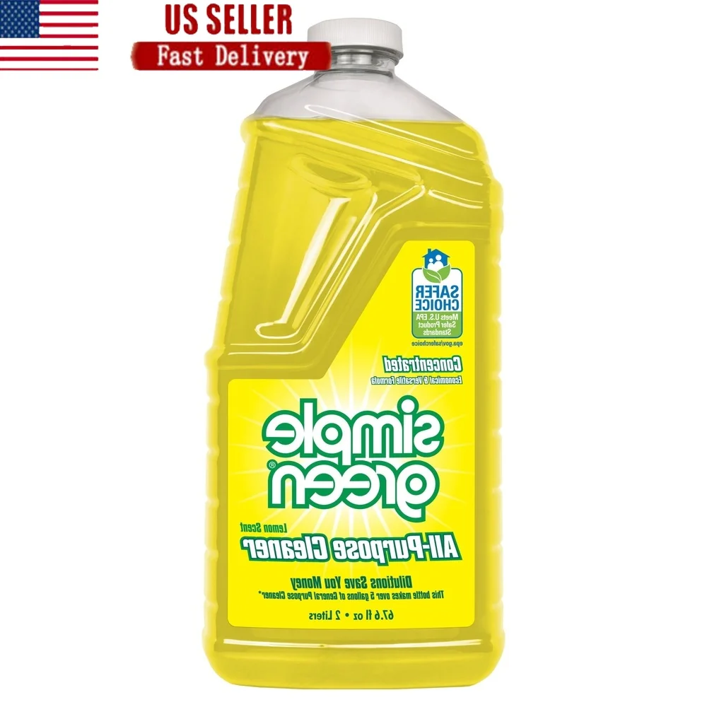 Limpiador multiusos con aroma de limón, recambio concentrado, desengrasante potente no abrasivo, seguro, plantas para mascotas, uso interior y exterior, 30x