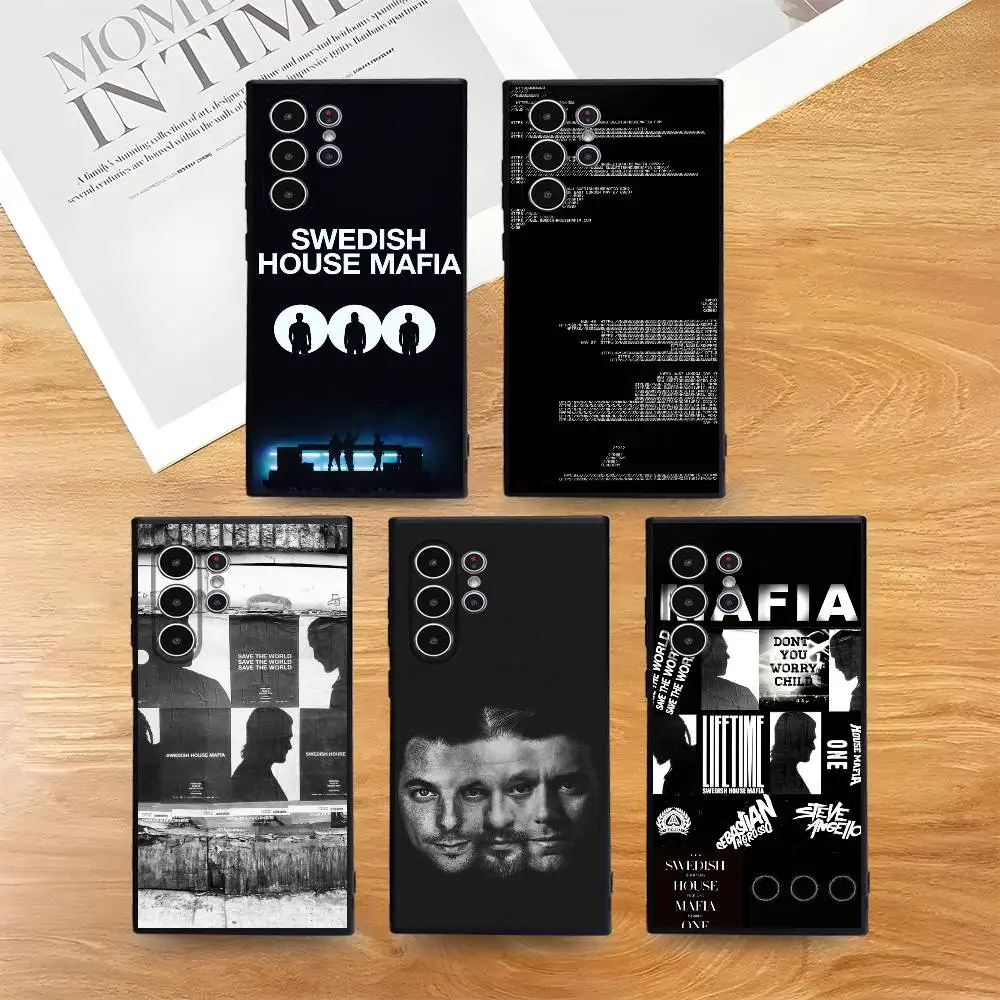 

S-Swedish H-House M-Mafia singer Phone Case for Phone S series s21 s22 s23 s24 s25 FE Plus Ultra TPU Soft to Skin-friendly case