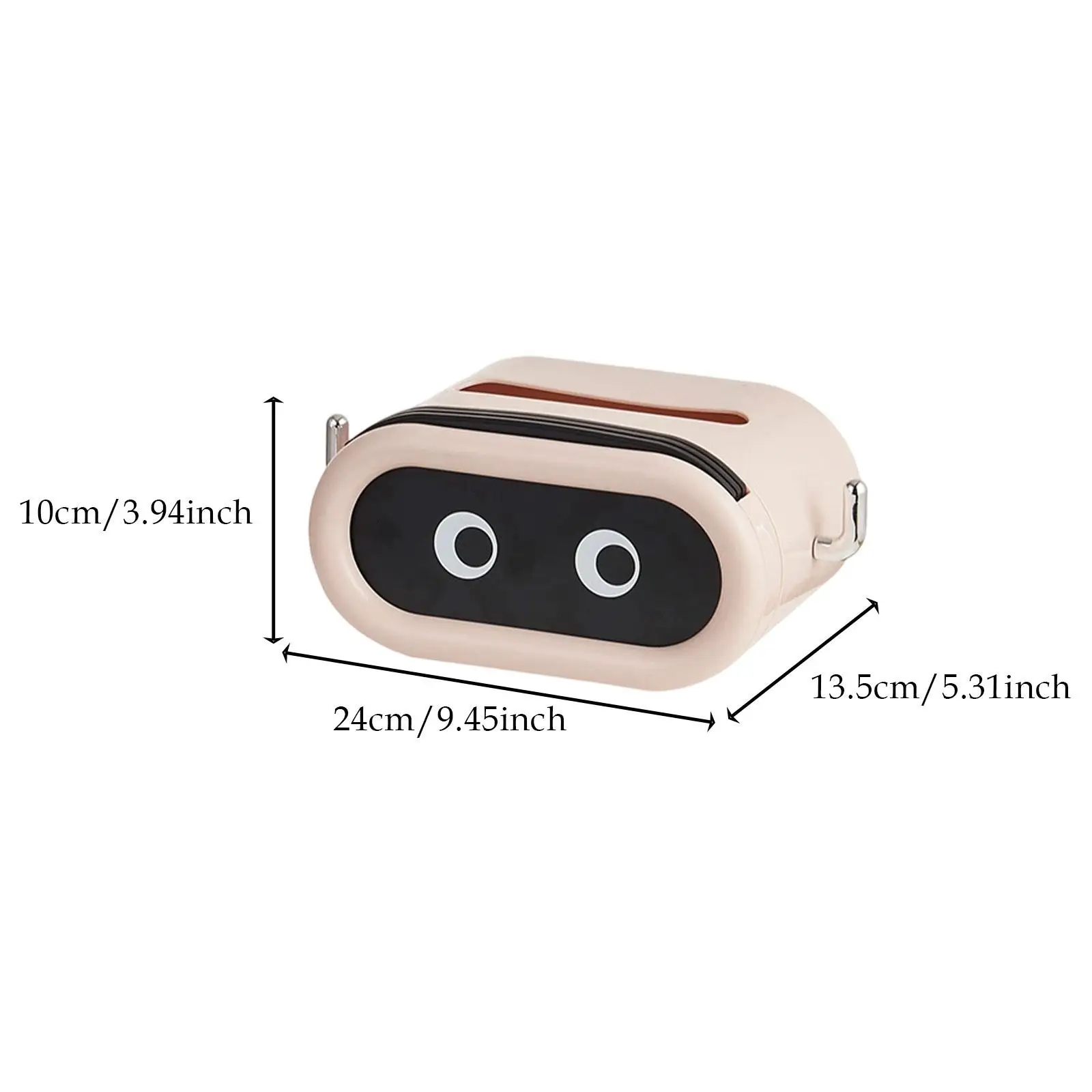 Creative Tissue Box Cover, Tissue Dispenser Box Holder, Tissue Case Organizer for Toilet Paper, Tabletop, Car, Night Stands