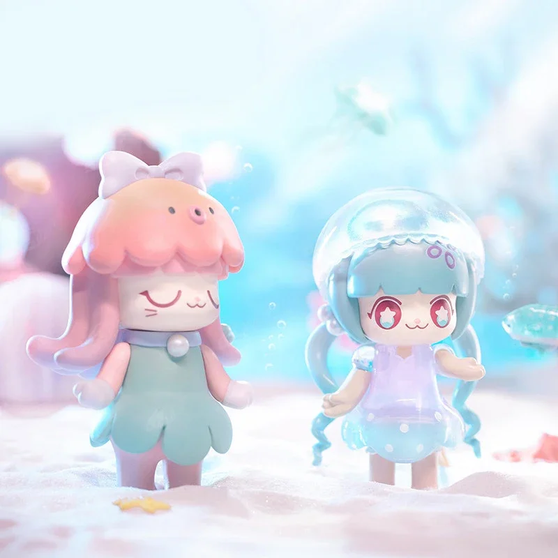 كيمي ميكي تحت سطح البحر استكشاف سلسلة صندوق أعمى أنيمي الشكل تخمين حقيبة حلية التماثيل ديكور المنزل سطح المكتب الدمى نموذج هدية #2