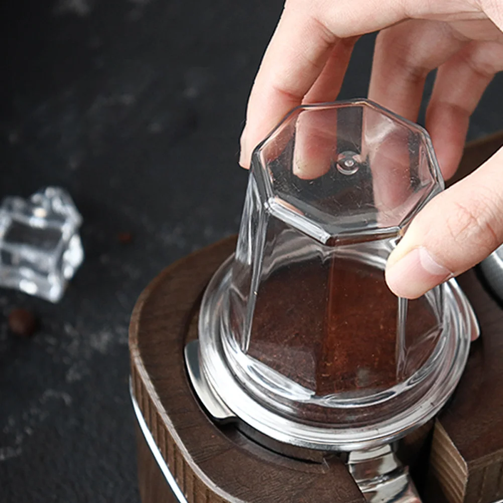 

Espresso Dosing Cup 58Mm Powder Receiving Cup Anti- Replacement Reusable Coffee Making Tool Dosing Circle