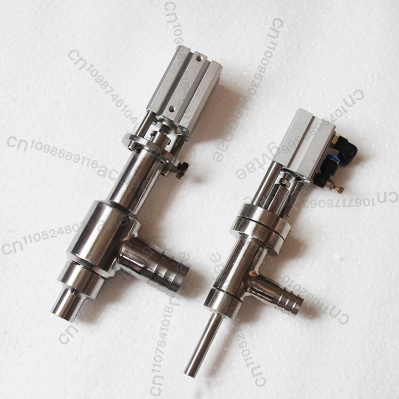 

Насадка-дозатор для жидкостей и паст из нержавеющей стали 304 с защитой от капель, выпускной клапан, разливочный клапан, разливочный патрубок