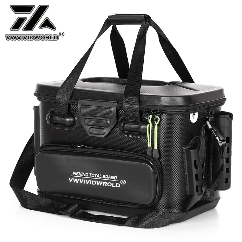 Portable Light 21L 30L 43L Fishing Box Tackle Box Outdoor Tank Case Gear Tools Fish Storage Sea Fishing with Portable Air Holes