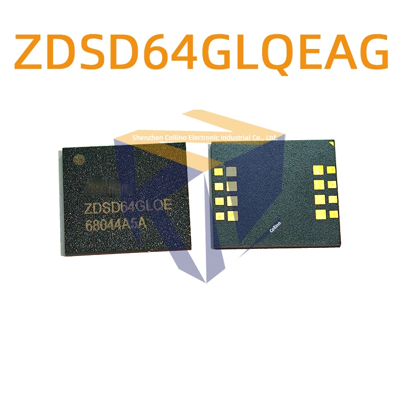 5pcs ZDSD64GLQEAG LGA-8(9x10) Sensor integrated circuit Chip NAND FLASH IC ZDSD64GLQE