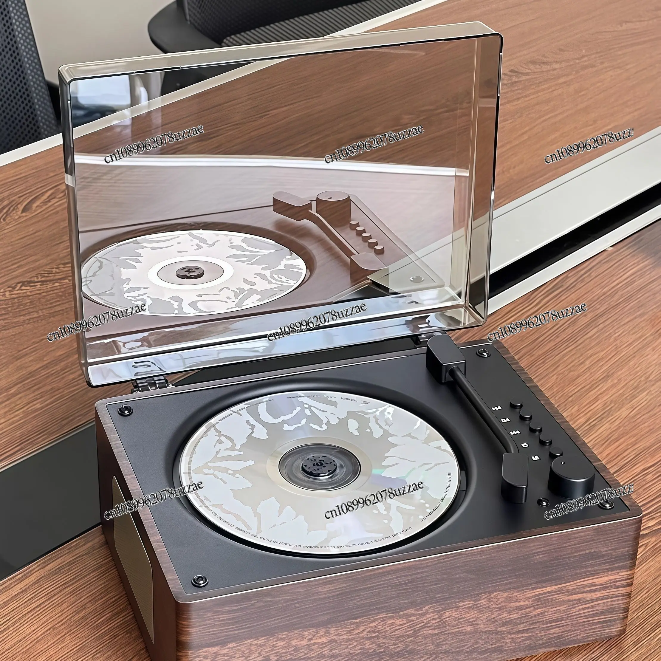 Vintage CD Player, Music Album, Bluetooth Speaker Player, Vinyl Cd, CD, CD, Audio Portable