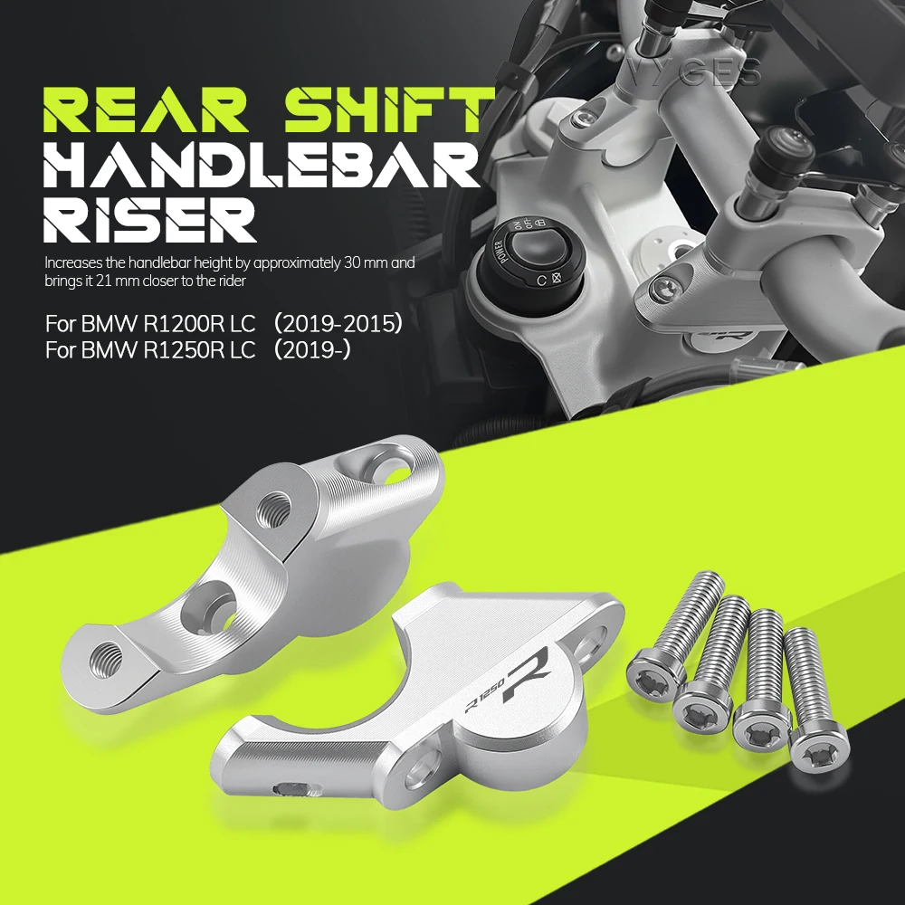 Motorrad Lenker Riser Für BMW R1200R R 1200R 2015-2019 R1250R R 1250 R 2019- Drag Griff bar Clamp