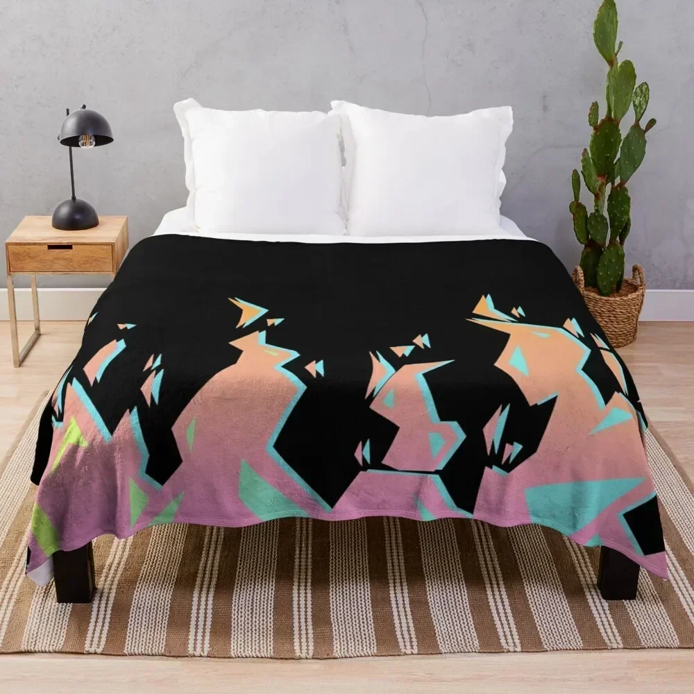 

Promare Burnish Flames Throw Blanket Men's Soft Warm Throw Blanket for Couch