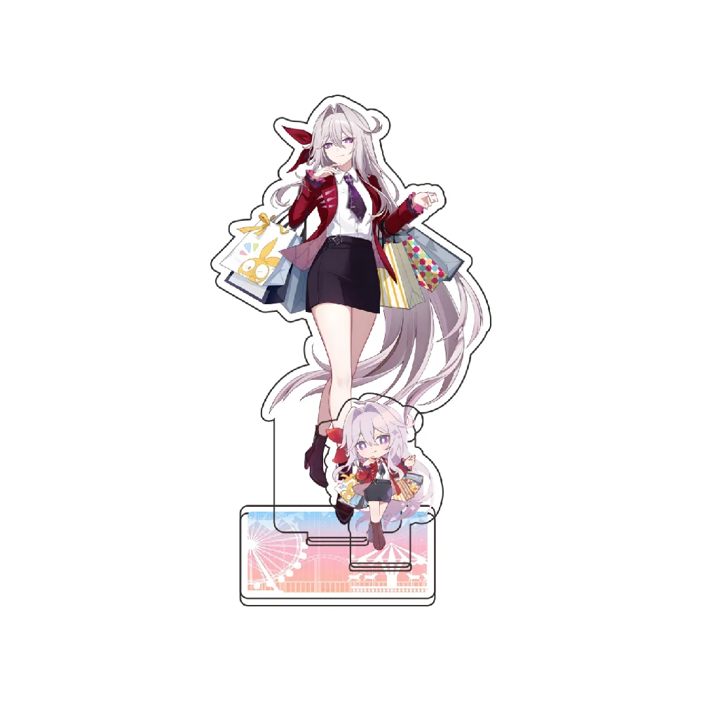 Honkai: Star Rail Kafka Acrylic Stand Keychain15cm, Cute , Collectible Anime Figurine, Ideal Christmas/Birthday Gift for Fans