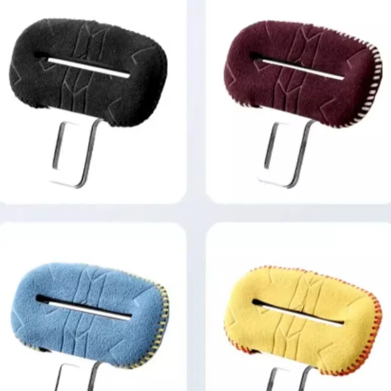Suede Front Row Two Pieces Seat Belt  Decorative Cover Modified Parts Suitable For XPENG G6 G9
