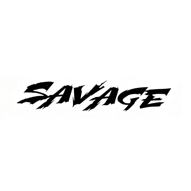 Savage Humorous Vinyl Decals - Waterproof, Finish Stickers for Cars, Laptops & Walls | Durable, Easy-Apply Graphics