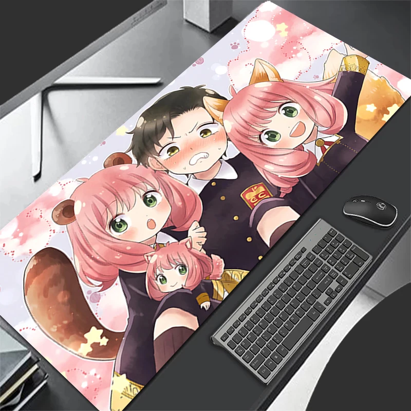 

Mousepad Pattern Game Pad Rubber Mouse Pad S-spy X Family PC Accessories Desk Mat Non Slip Office Table Mat Gamer Keyboard Pad