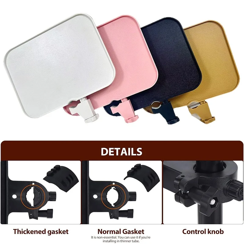 Soporte de bandeja de pestañas, organizador esencial de plástico ajustable, soporte para extensiones de pestañas, herramientas, organizador de maquillaje, accesorios para pestañas