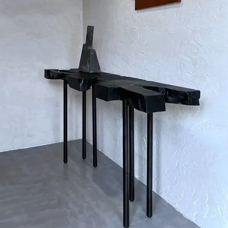 

Console Solid Wood Console Tables Irregular Console Tables Art Design Hallway