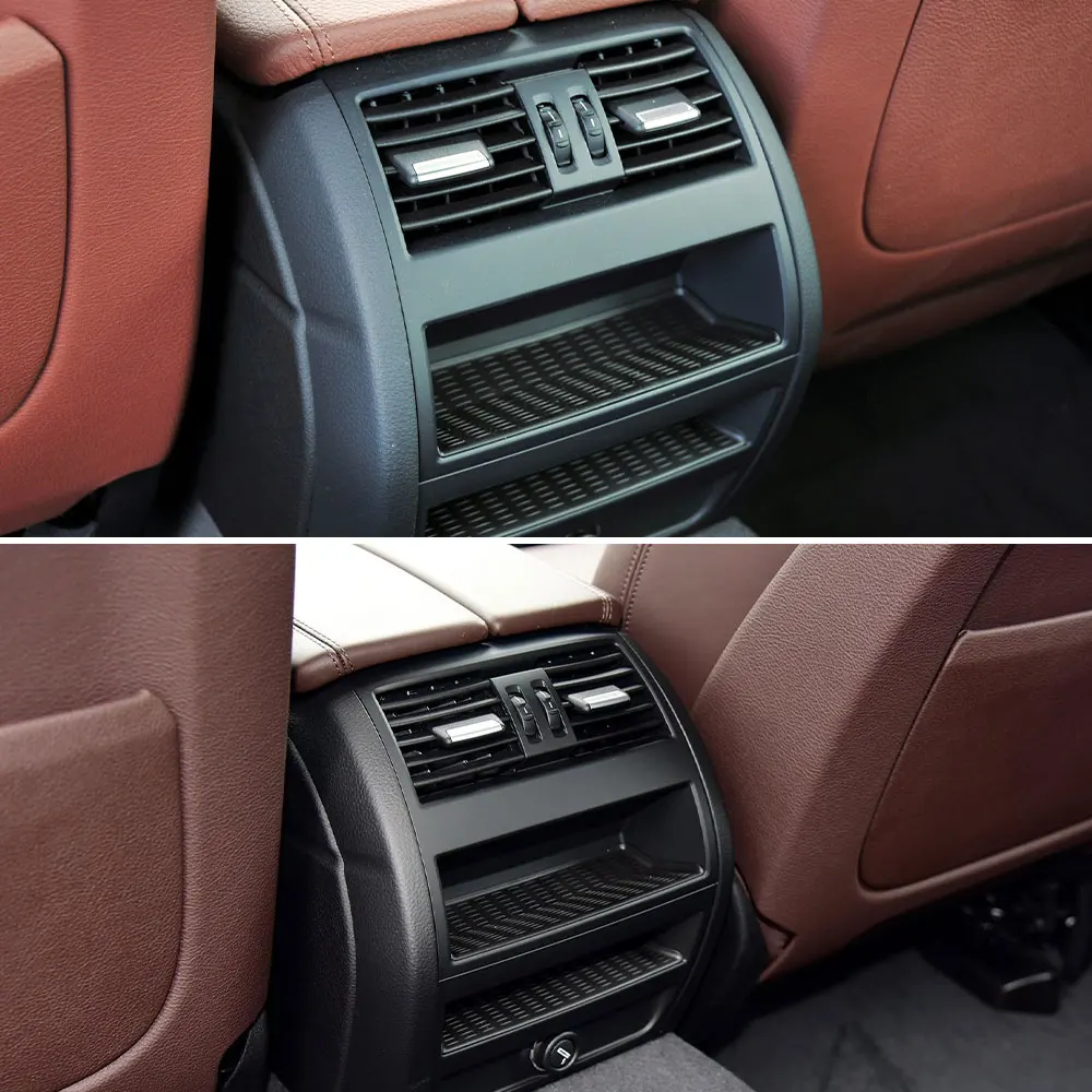 For BMW F10 F11 Rear AC Vent Grille Air Conditioning Outlet Panel Assembly For BMW 5 Series 520 525 528 530 535 64229172167