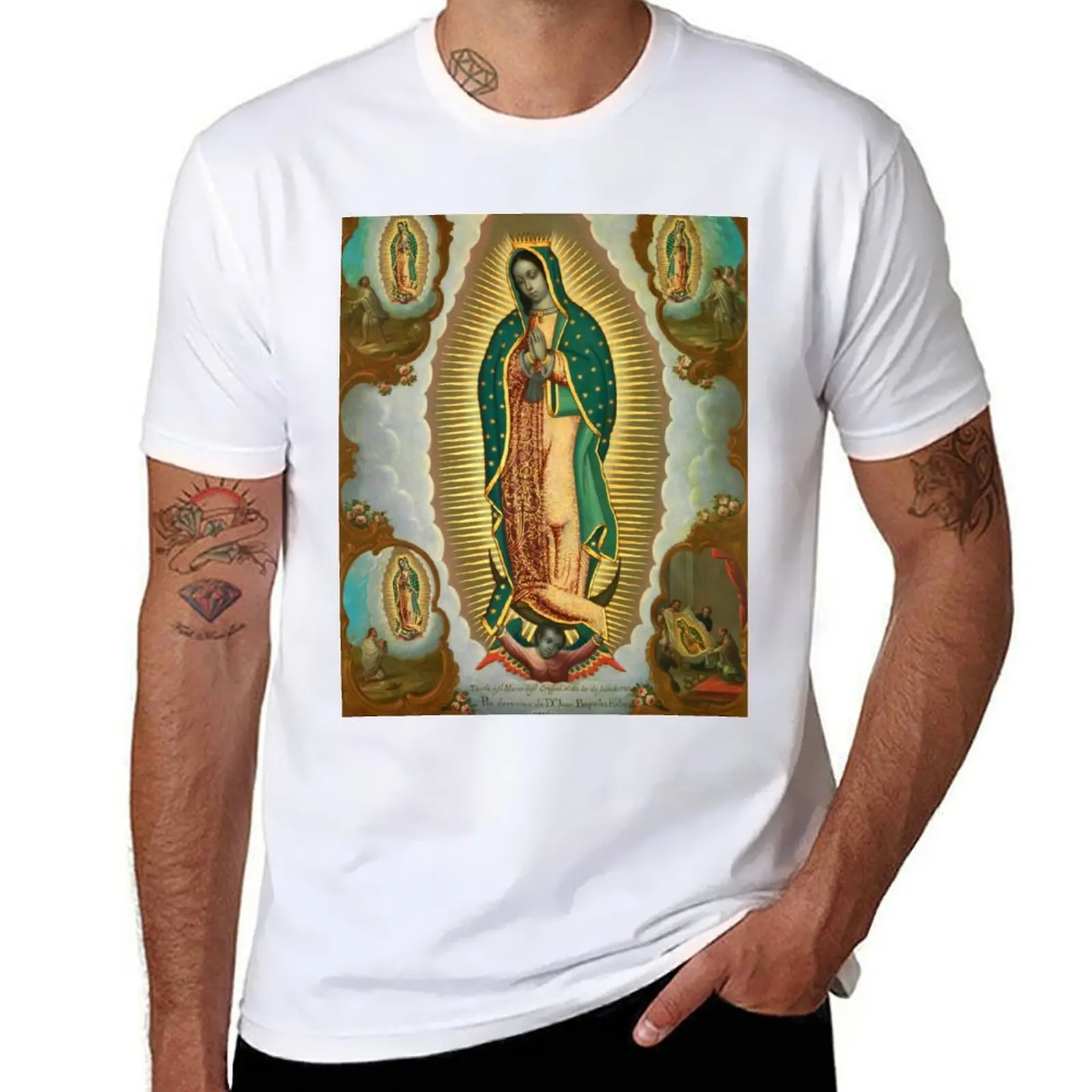 

The Virgin Guadalupe Gallery at view La Guadalupana - Met 749 of On T-Shirt Fashion Simple Casual Tee Shirt