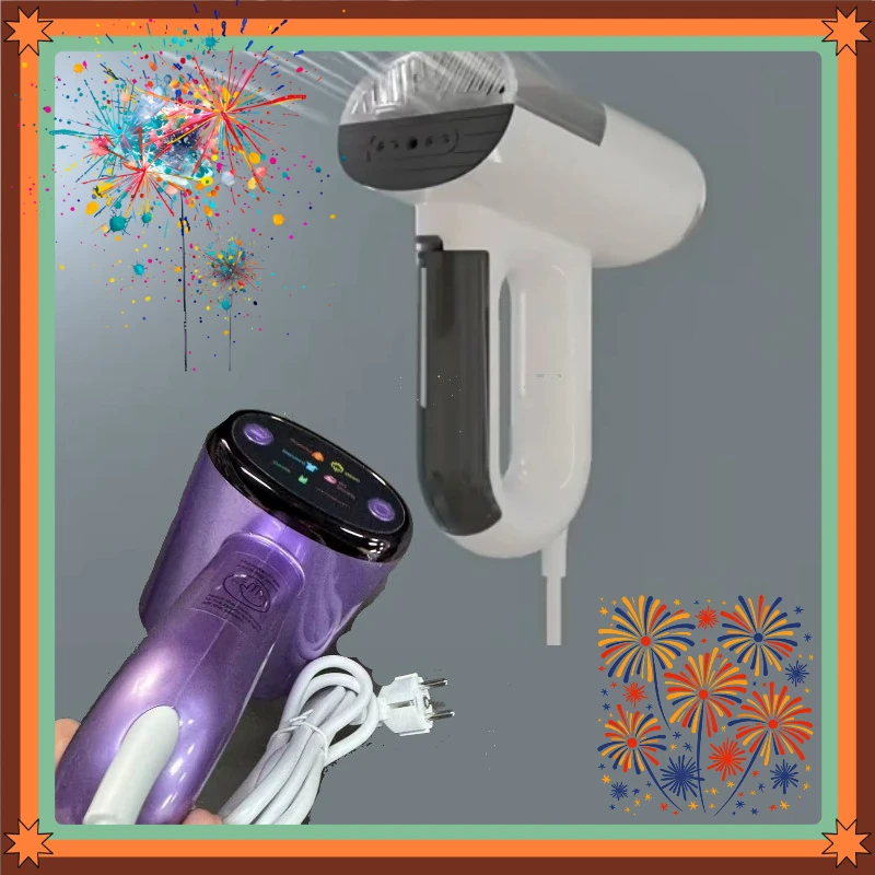 Hot-selling small handheld ironing machine, steam flat ironing machine, portable clothing wrinkle removal ironing tool