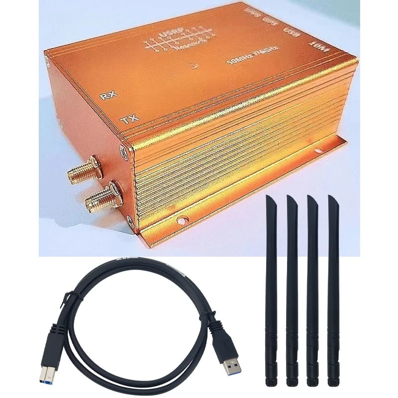 

B200 50MHz-6GHz Development Board with Metal Case Platform for Opensource Learning for Replacing Ettus B200