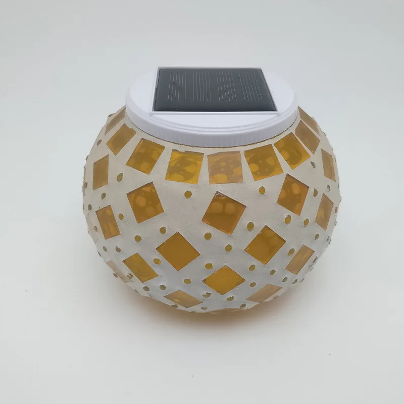 تغيير لون تعمل بالطاقة الشمسية كرة زجاجية مصابيح حديقة أضواء الطاولة الشمسية مقاوم للماء الشمسية Led ضوء الليل هدية تزيين المنزل