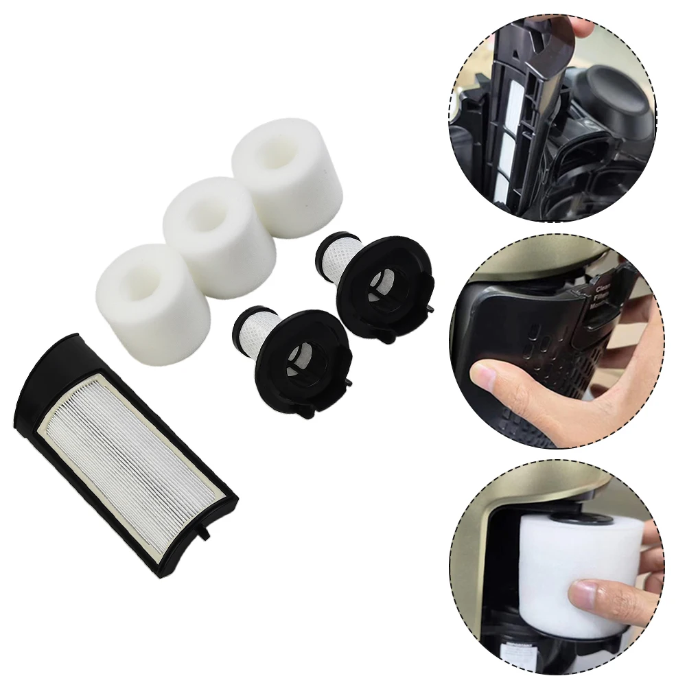 

1 Set Foam Filters Post Filters Kit For Shark ICZ362H/IC160/IC162 For Lift-Away Cordless Vacuum Cleaners Accessories