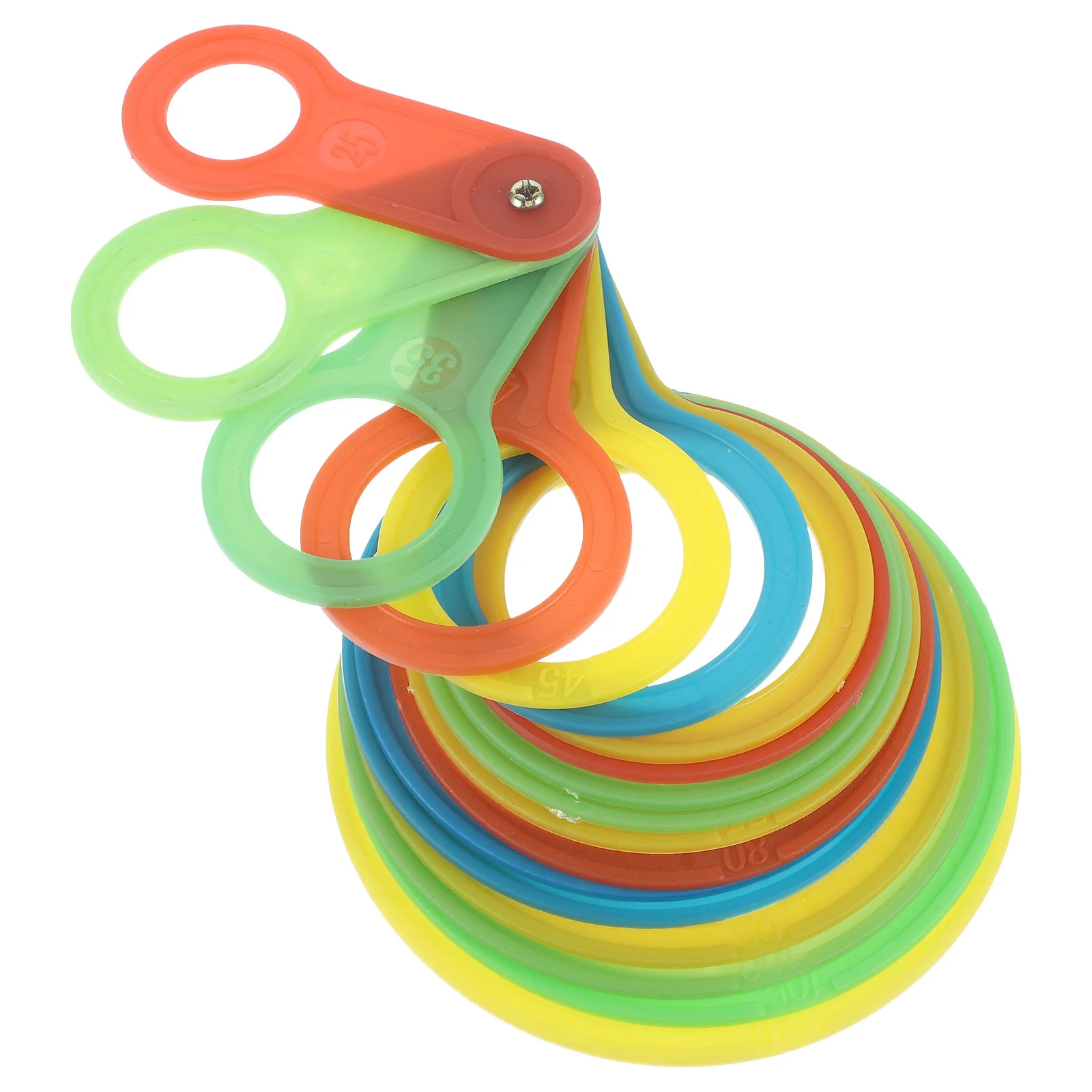 Fruit Grading Circle Tape Measure Picking Fruits Berries Digital Orange Measuring Baby