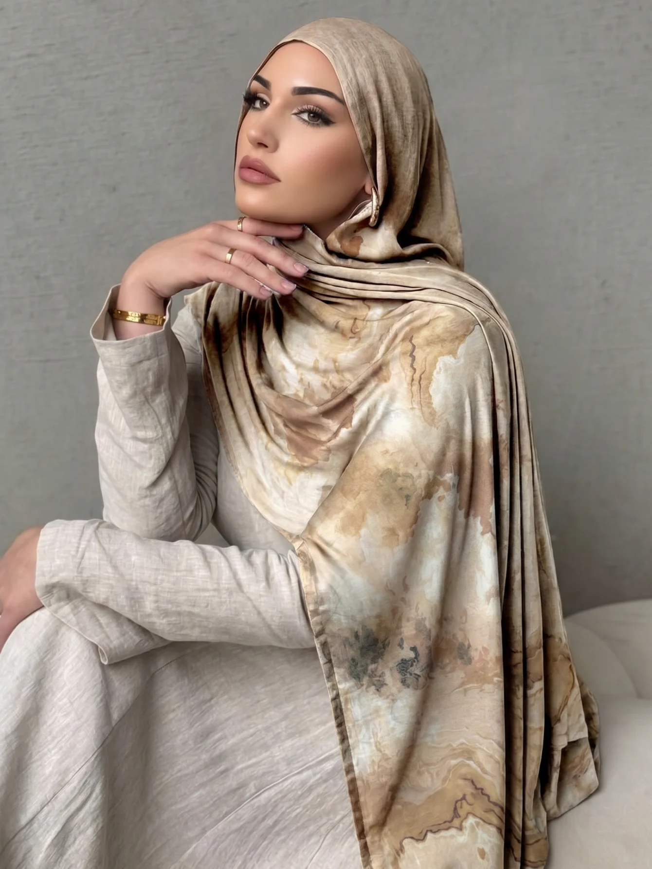 

2026 Muslim Jersey Hijab Scarf Soft Solid Shawls Headscarf Foulard Femme Musulman Islam Arab Wrap Head Turban For Women Scarves