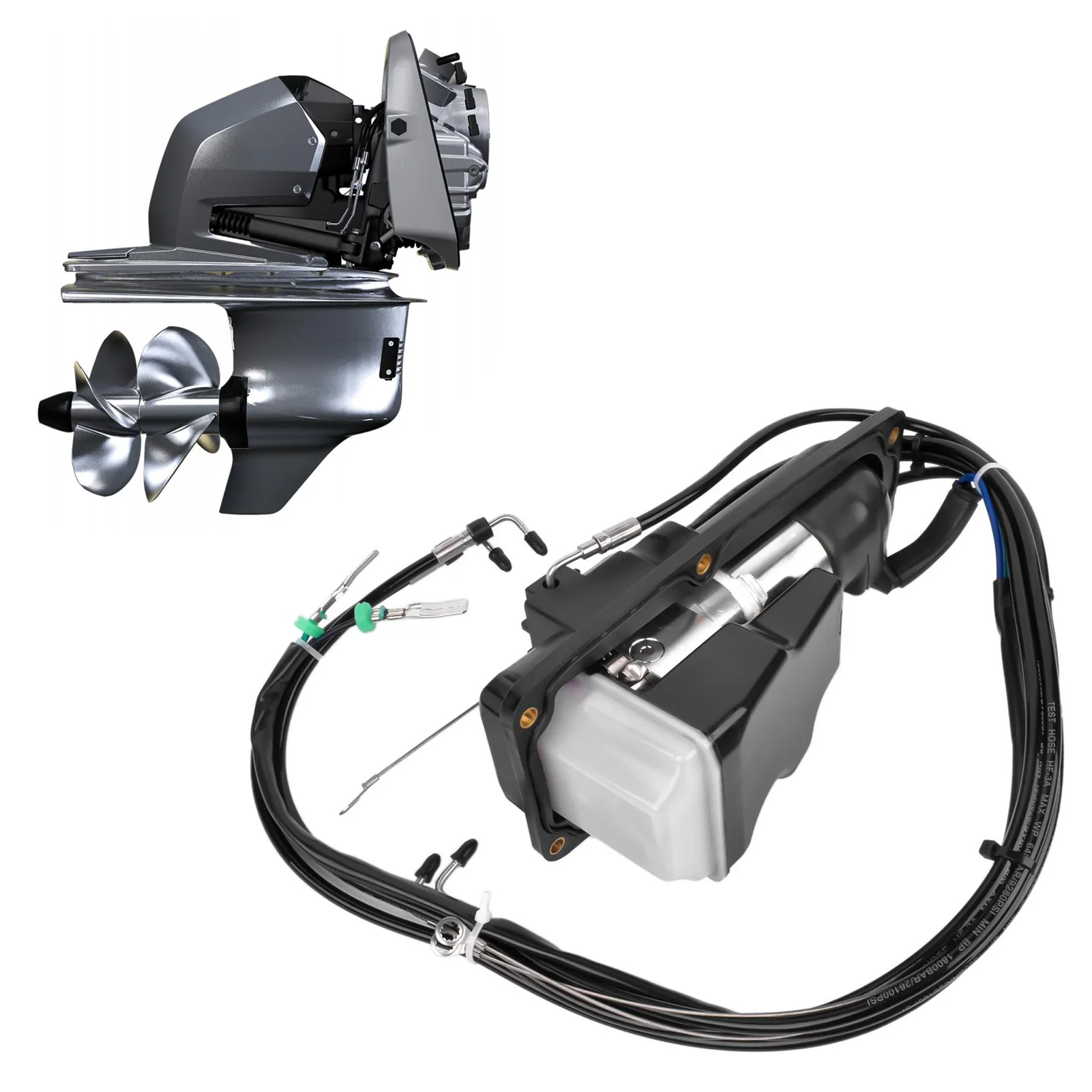 Power Trim Actuator Motor Assembly Metal Alloy High Performance 21945915 Easy To Install Smooth  for SX‑A DPS‑A DPS‑B