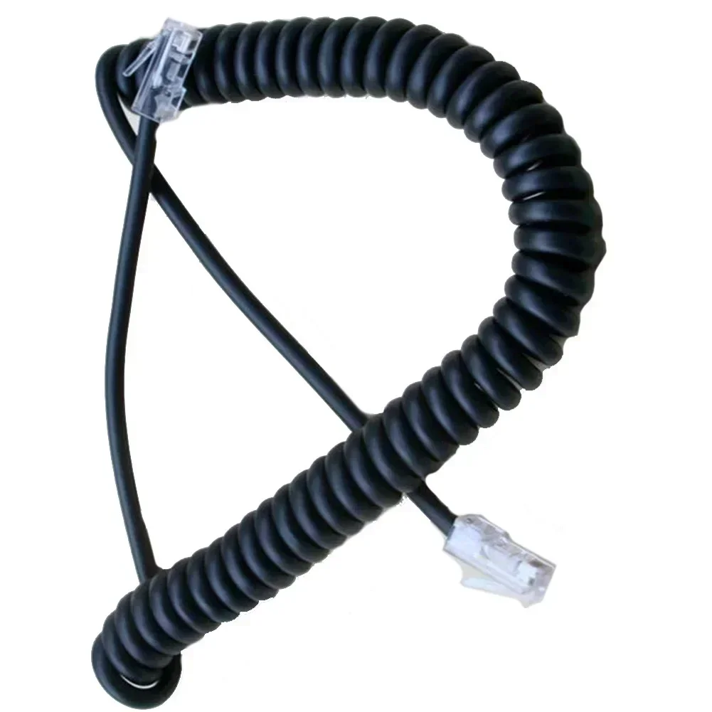 New Useful Durable Microphone Cable For HM-207-s HM-133-v IC-2300H IC-2730A ID-5100A ID-4100A Parts Replaces