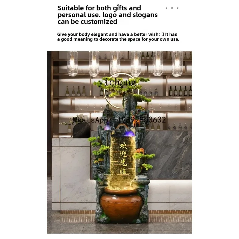 X-A2    rockery circulating water ornament living room courtyard opening housewarming creative water feature