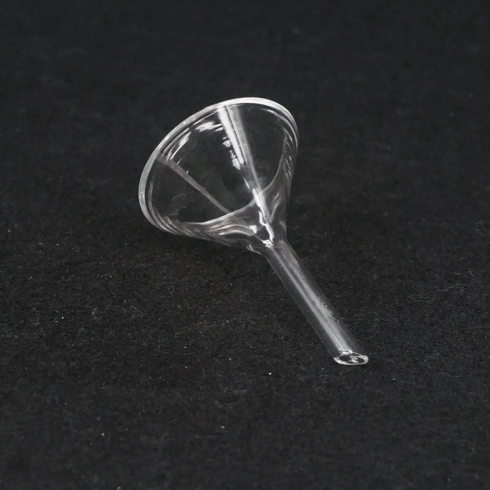 50mm Miniature Lab Glass Funnel Borosilicate Glassware Triangle Funnel