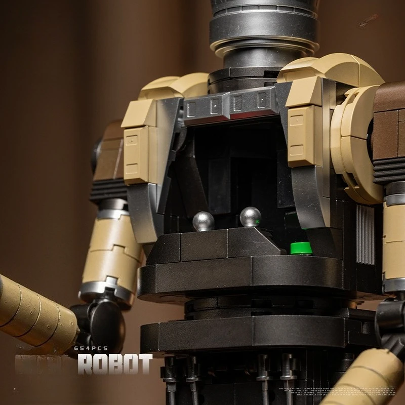 Série de filmes 654 pçs moc blocos de construção conjunto brinquedos criativos montagem robô figura modelo meninos tijolos educativos diy presente aniversário