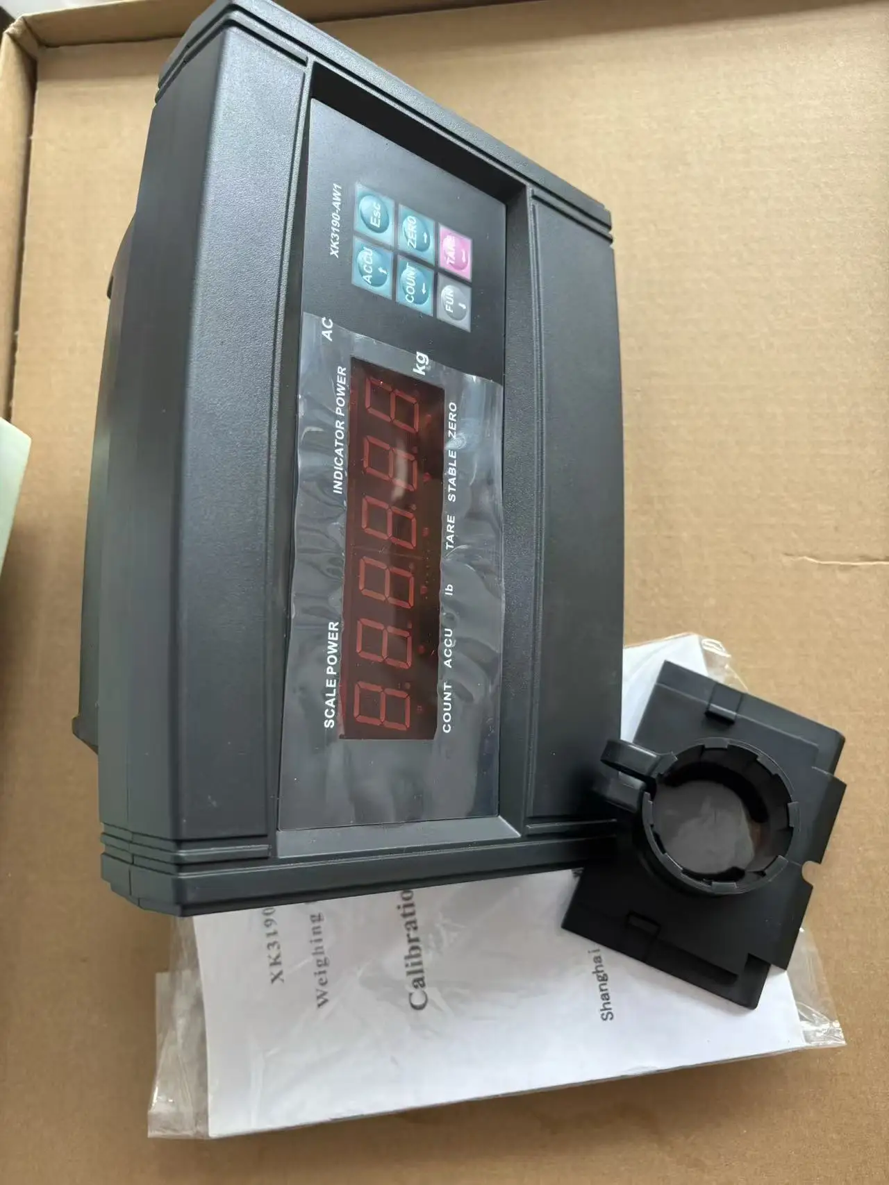 1 PCS/LOT Display XK3190-AW1 Wireless Instrument Electronic Scale Platform Scale Weighing Display Wireless Instrument Header