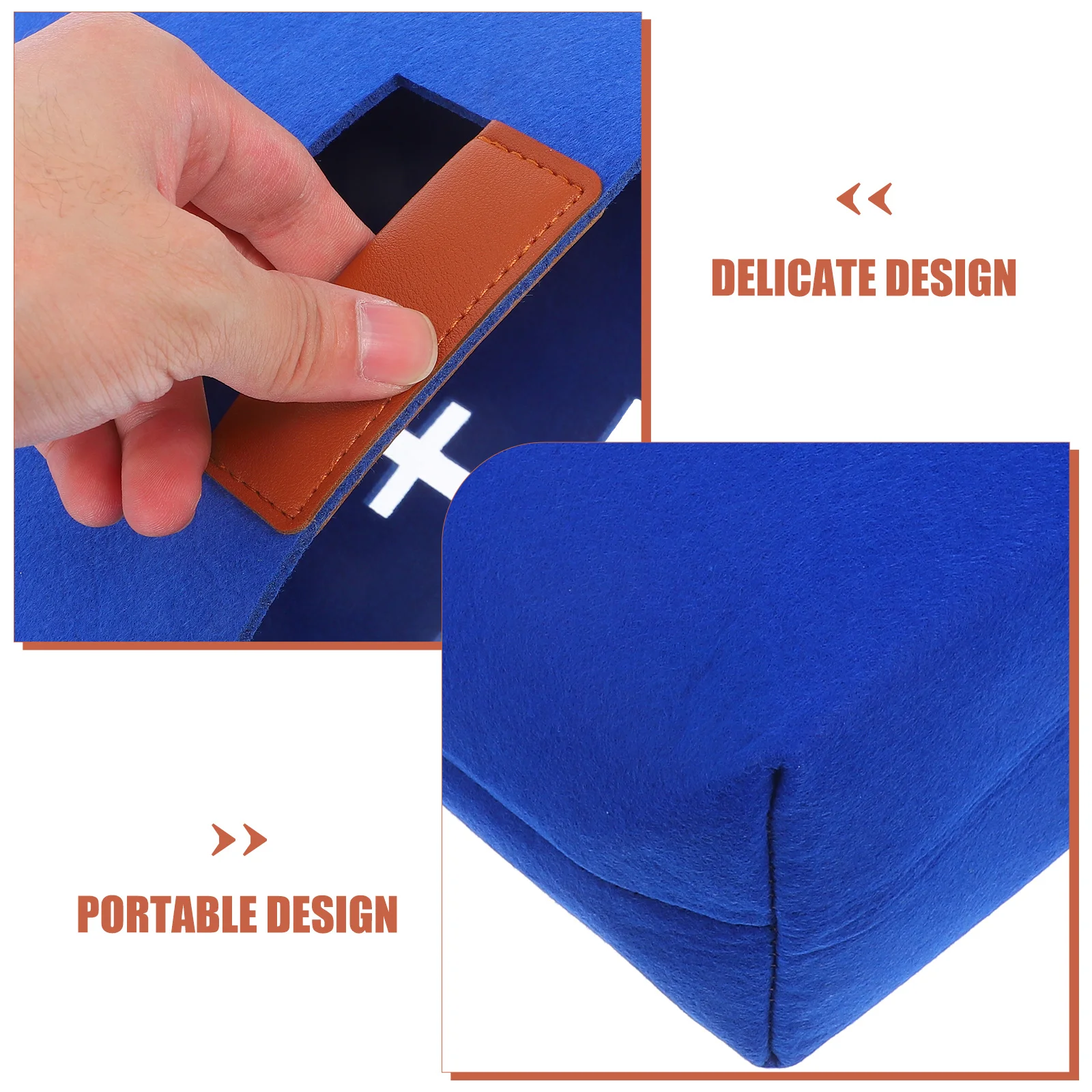 

Elegant Felt Bible Tote Bag Cross Design Large Capacity Handbag Perfect Gift for Friends Family Outdoor Office Use