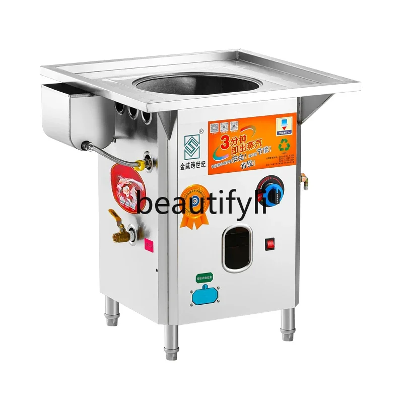 

Z189 Commercial Steam Stove New Energy-saving Steam Stove Rice Noodles Xiaolongbao Gas Electric Steam Stove