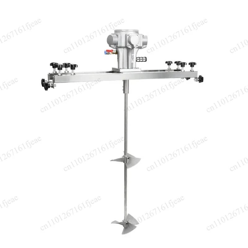 1000L Capacity Mixer Pneumatic Mixer Tool  1Ton Tank Mi  xer IBC Air Mi  xer Folding Propeller Air Source,
