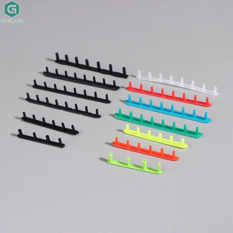 Versatile Badminton Racket Nylon Grommets String Protector Tubes Multiple Nails Types for Quick Fix and Longevity Use