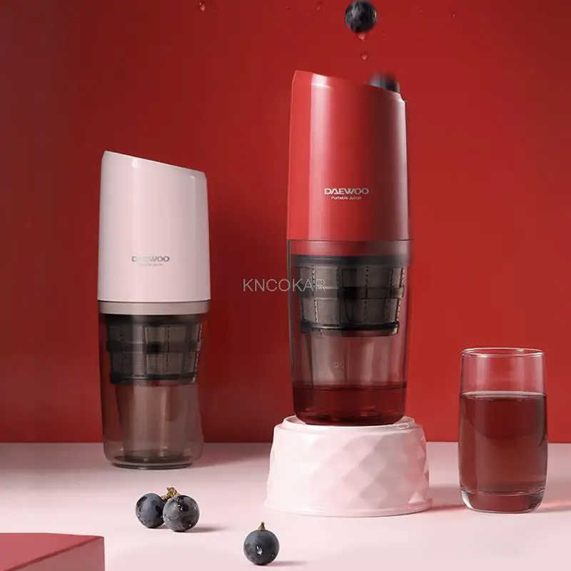 Mini Portable  Juicer USB Rechargeable Juice Cup Automatic Blender Fruit Squeezer Extractor with Filter For Kitchen Travel
