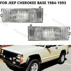 Car Front Headlight Corner Light Turn Signal Lamp Fog Light Accessories For Jeep Cherokee Base 1984-1993 56000098