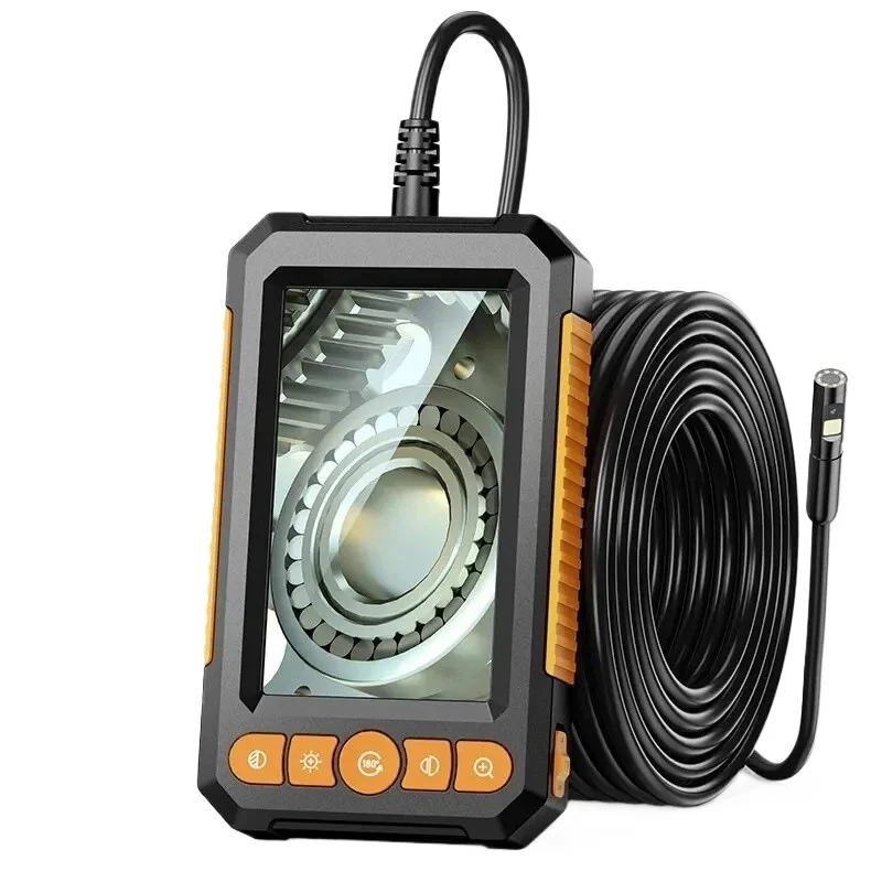 Popular New Product with Display Screen 4.3 Inch Dual Camera Endoscope Industrial Auto Repair Pipe Camera