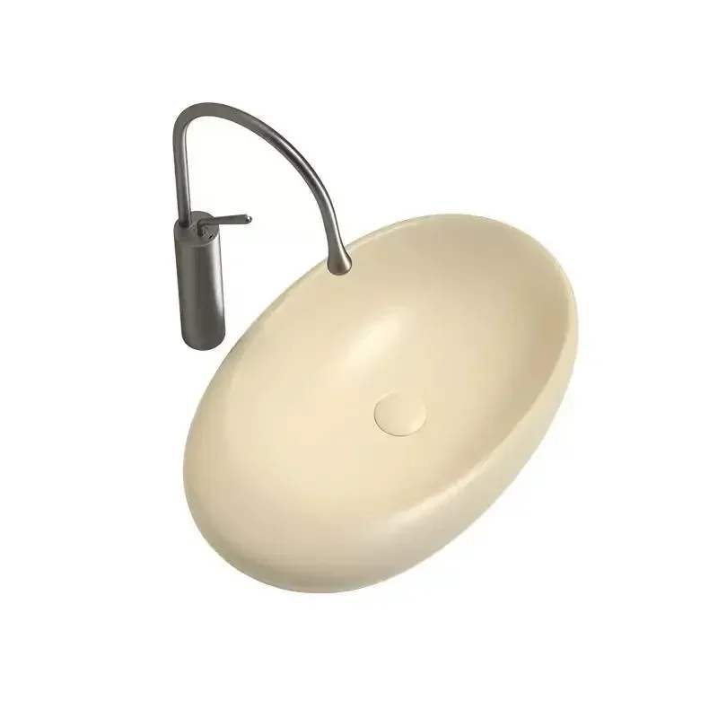Creative fashion stage art washbasin special-shaped bathroom ceramic water tray washbasin