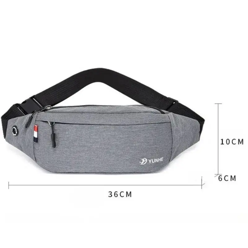 Men Waist Bag Pack Purse Casual Large Phone Belt Bag Pouch Women's Travel Phone Bag Fanny Banana Bag Hip Pockets view 2