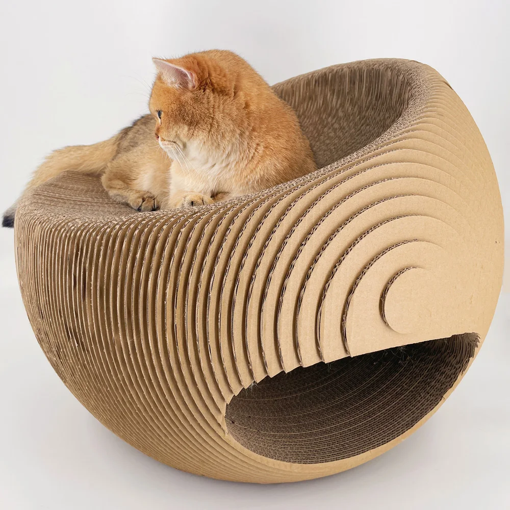 

High Quality House Corrugated Cat Scratcher Cardboard